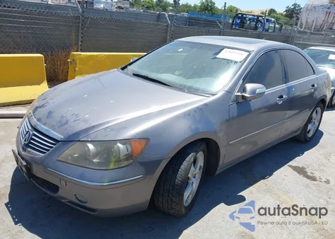 2005 Acura Rl 3.5 из США, поврежденный, VIN JH4KB165X5C011801
